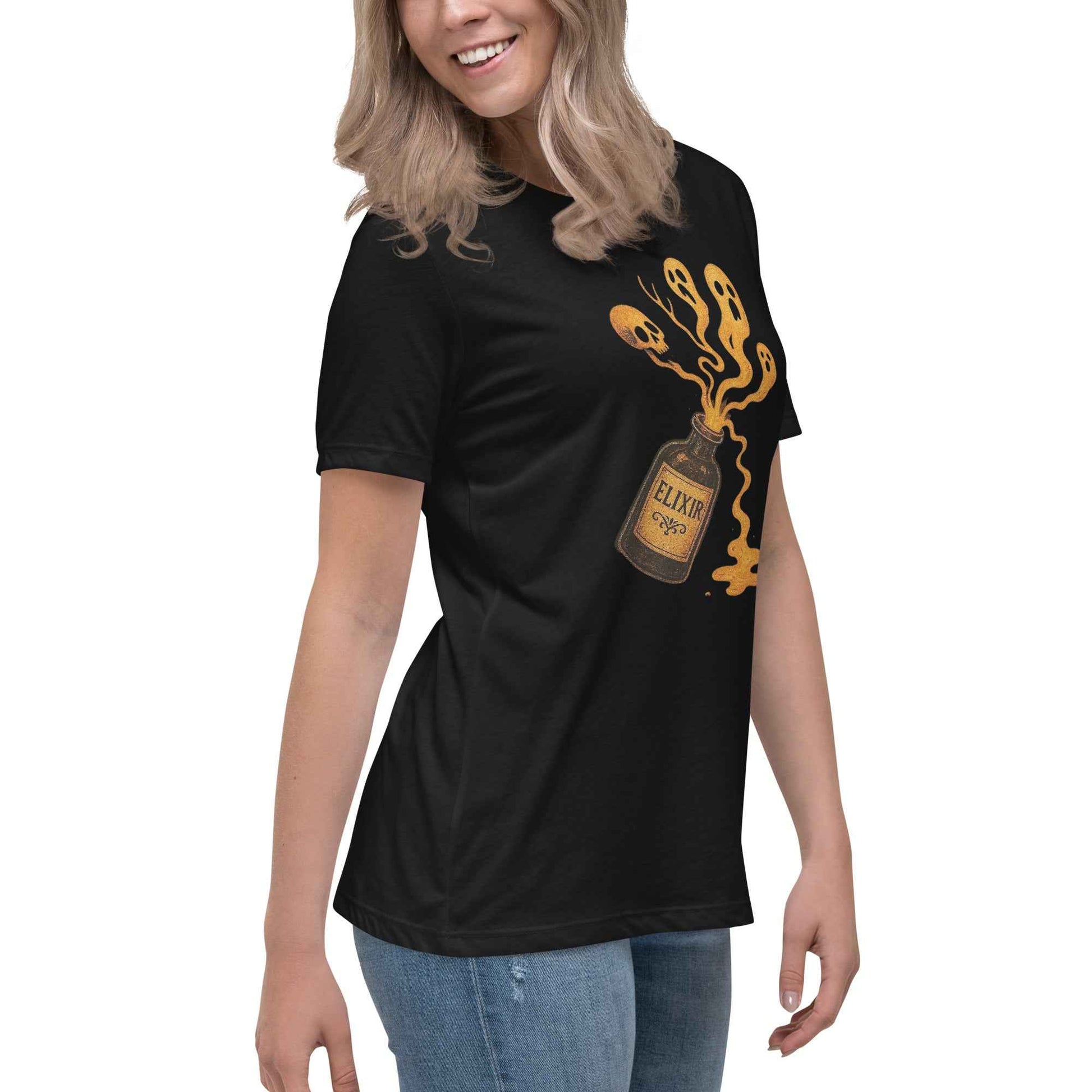 Vintage Horror Art Women's Relaxed T-Shirt
