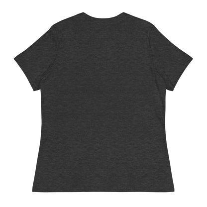 Hockey Mask Haunt Women's Relaxed T-Shirt  from Rare Plus Apparel – unique movie & pop culture inspired design.
