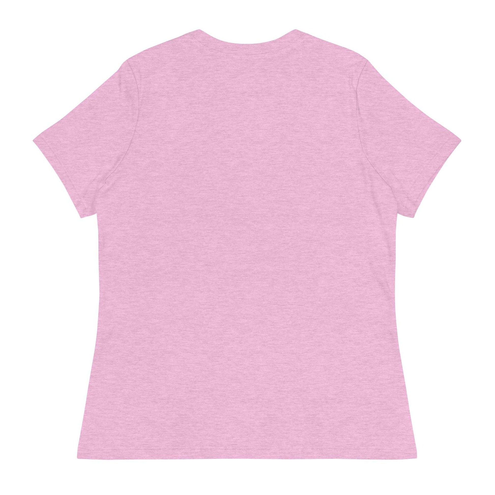 Hockey Mask Haunt Women's Relaxed T-Shirt  from Rare Plus Apparel – unique movie & pop culture inspired design.