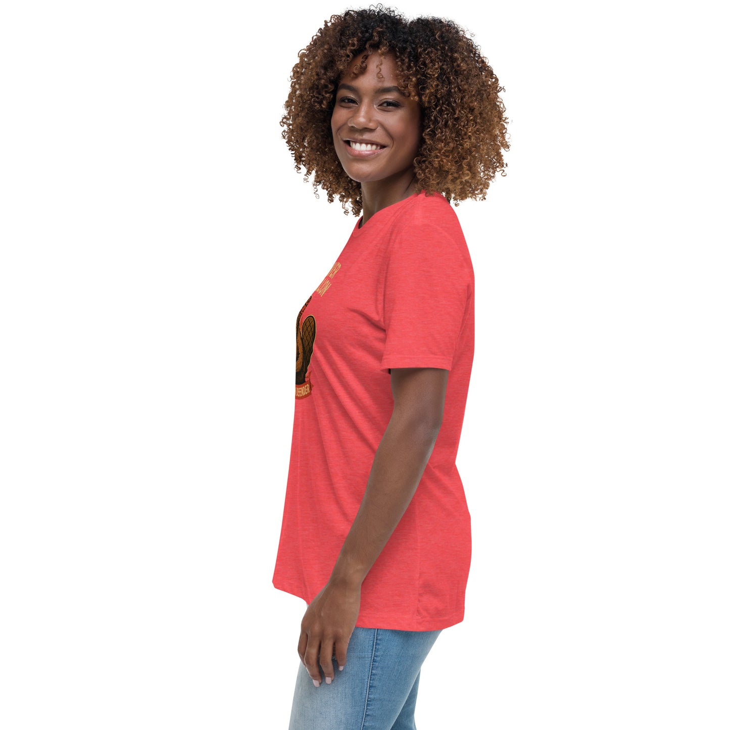 Beaver Battalion – True North Defender Women's Relaxed T-Shirt  from Rare Plus Apparel – unique movie & pop culture inspired design.