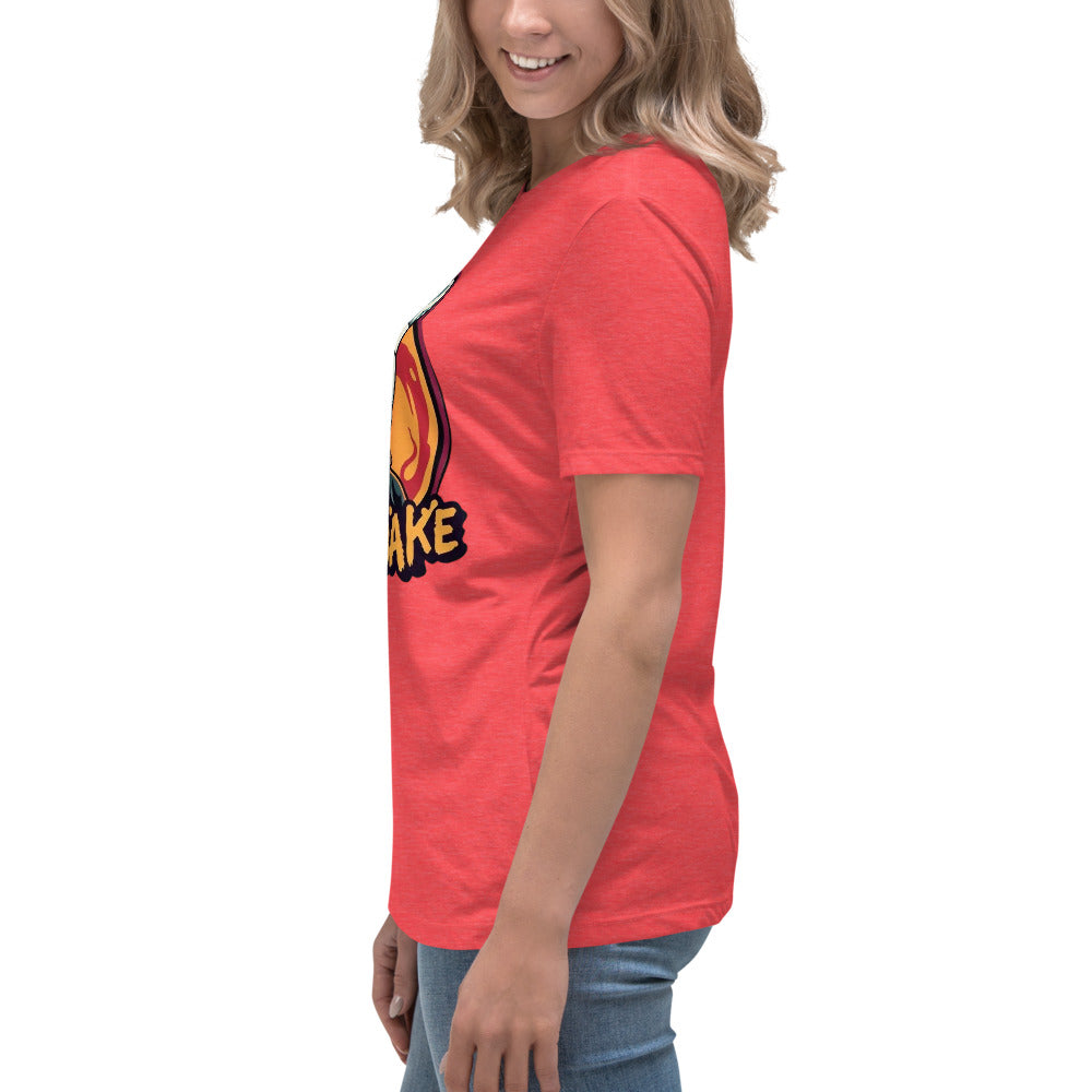 GhostBake Women's Relaxed T-Shirt  from Rare Plus Apparel – unique movie & pop culture inspired design.