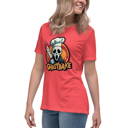 GhostBake Women's Relaxed T-Shirt  from Rare Plus Apparel – unique movie & pop culture inspired design.
