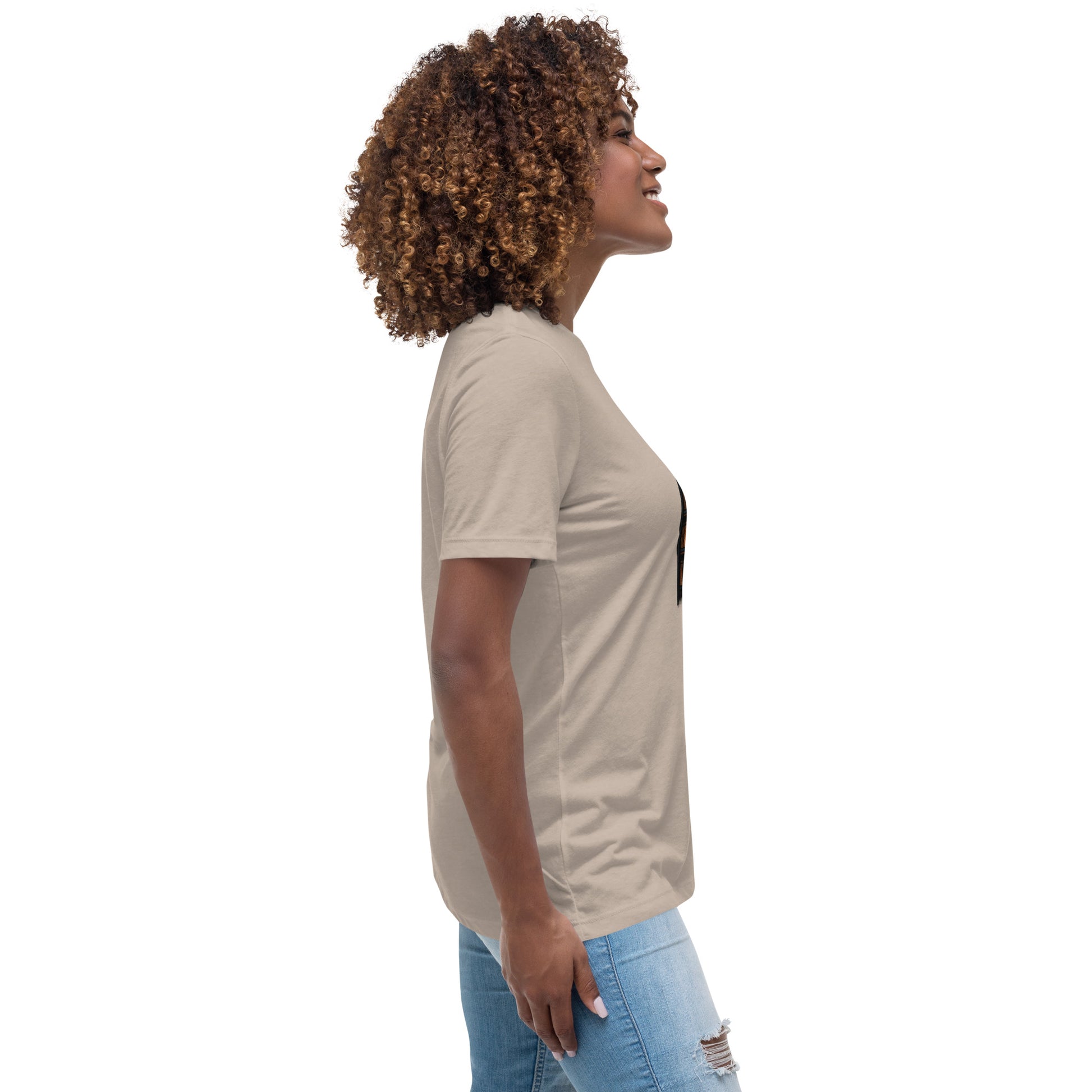 Final Girl Video Store Women's Relaxed T-Shirt  from Rare Plus Apparel – unique movie & pop culture inspired design.