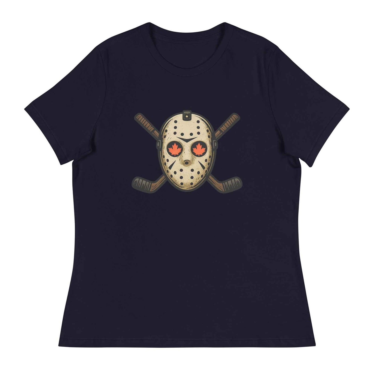 Hockey Mask Haunt Women's Relaxed T-Shirt