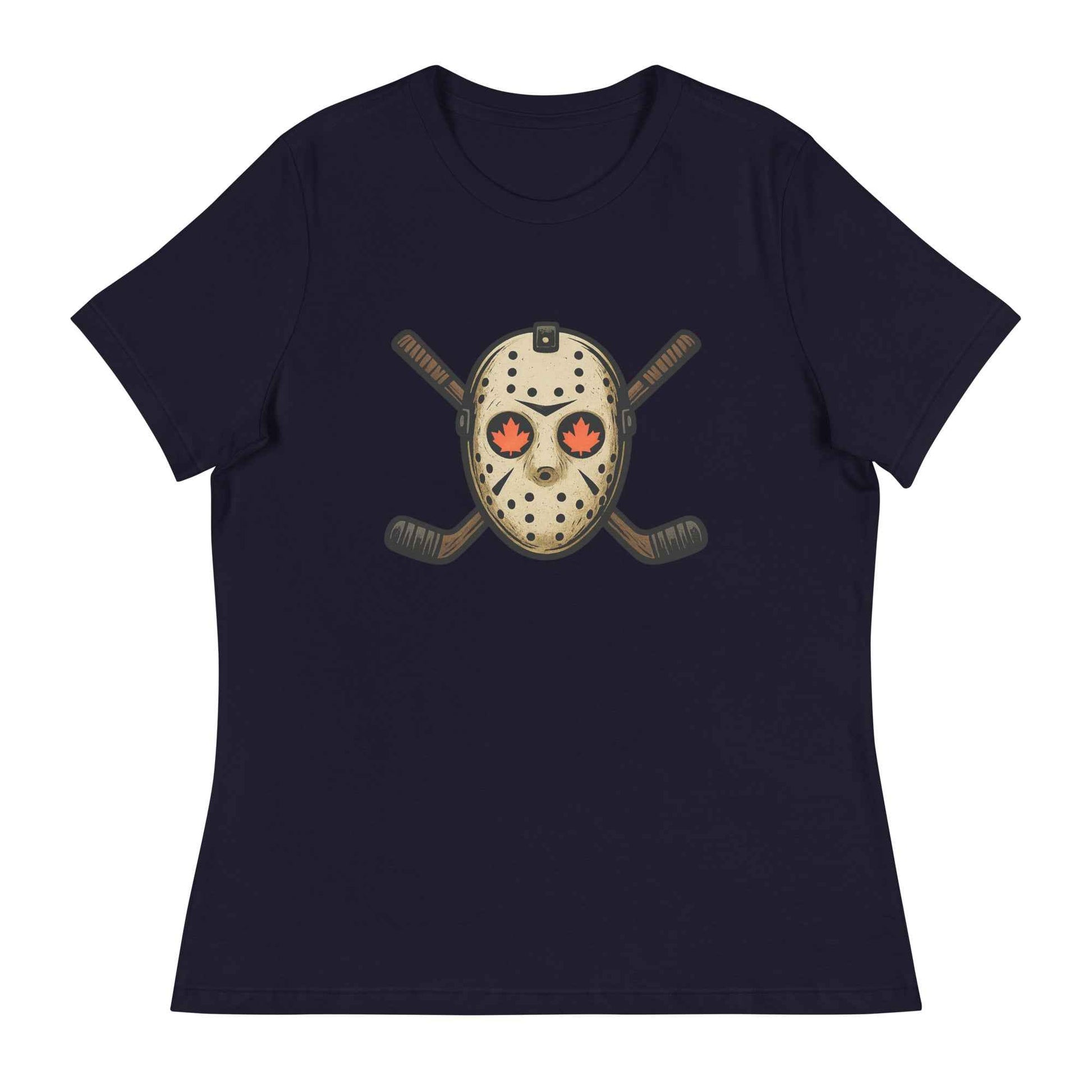 Hockey Mask Haunt Women's Relaxed T-Shirt