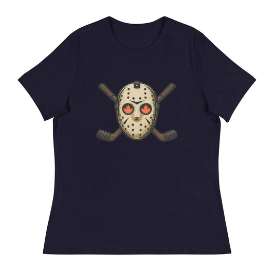 Hockey Mask Haunt Women's Relaxed T-Shirt