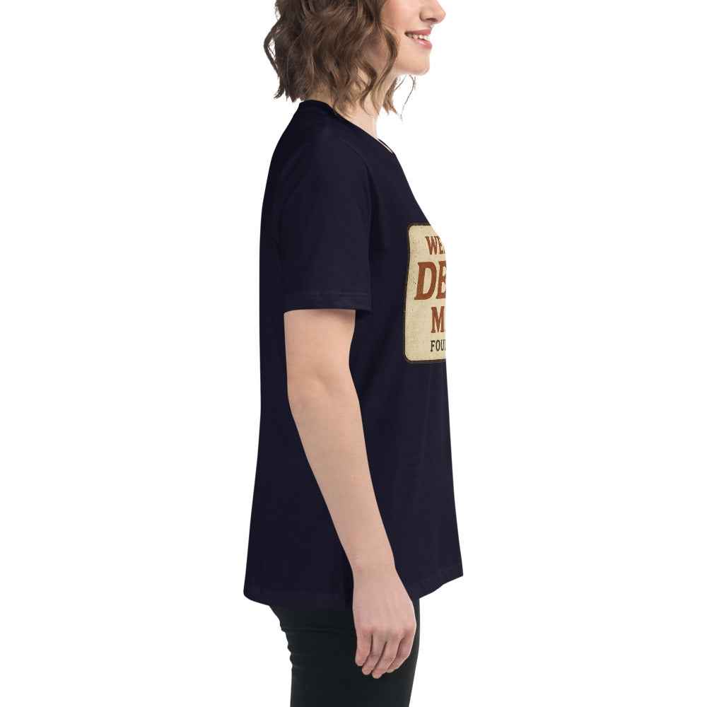 Welcome to Derry, Maine: Founded 1851 - Women's Relaxed T-Shirt