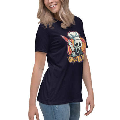 GhostBake Women's Relaxed T-Shirt  from Rare Plus Apparel – unique movie & pop culture inspired design.