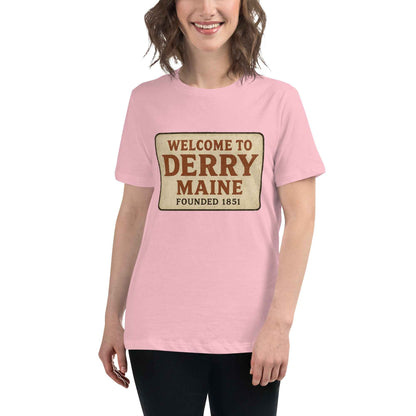 Welcome to Derry, Maine: Founded 1851 - Women's Relaxed T-Shirt