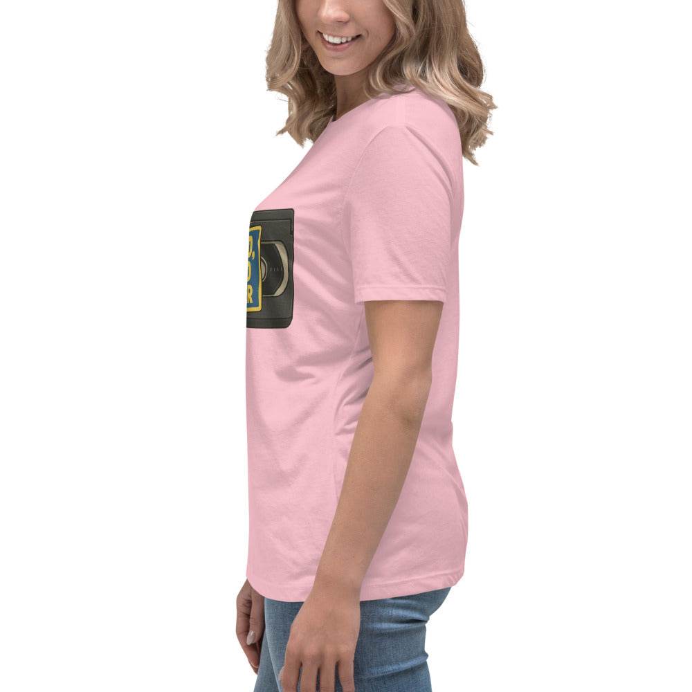 Be Kind, Rewind Forever Women's Relaxed T-Shirt  from Rare Plus Apparel – unique movie & pop culture inspired design.