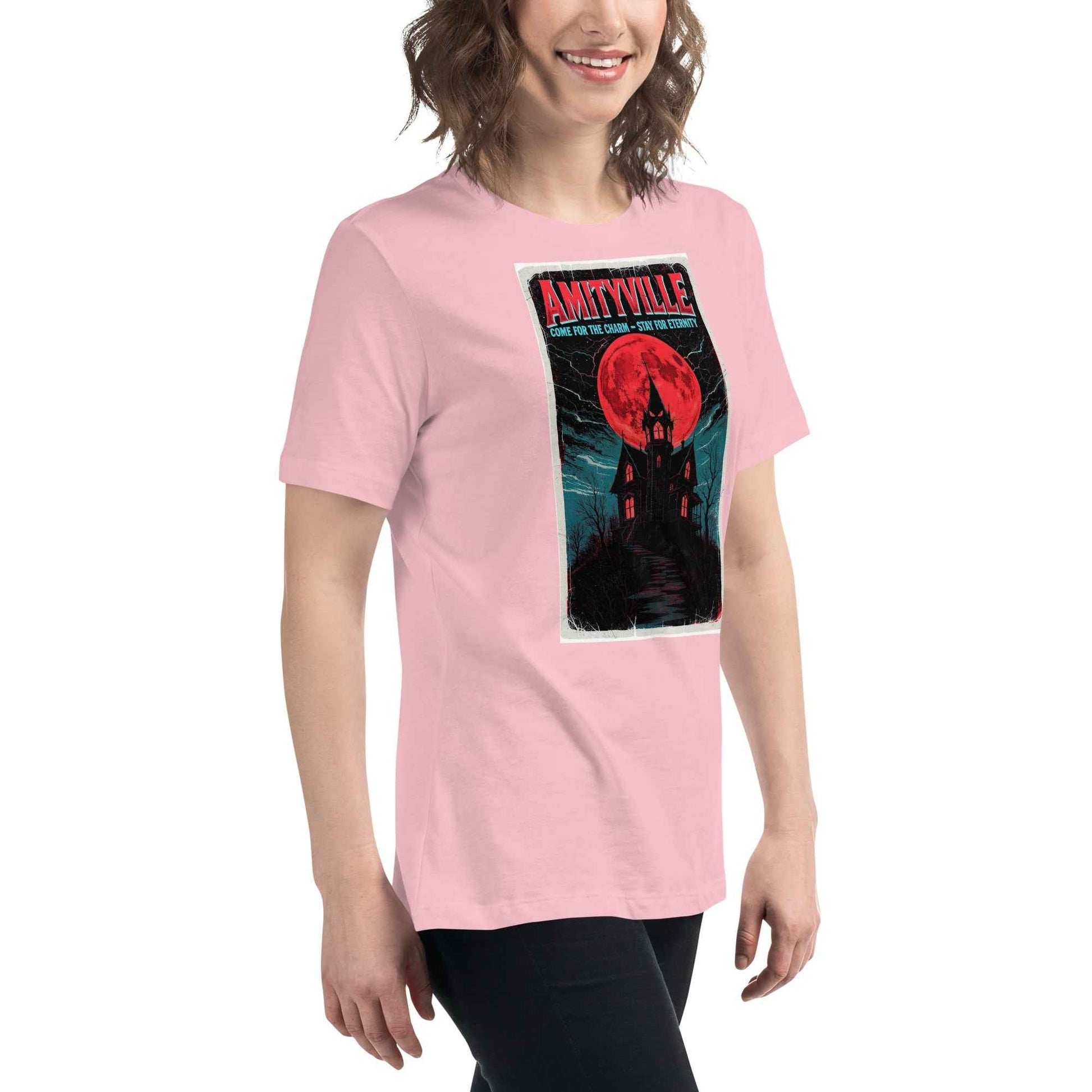 Amityville — Come for the Charm, Stay for Eternity Women's Relaxed T-Shirt