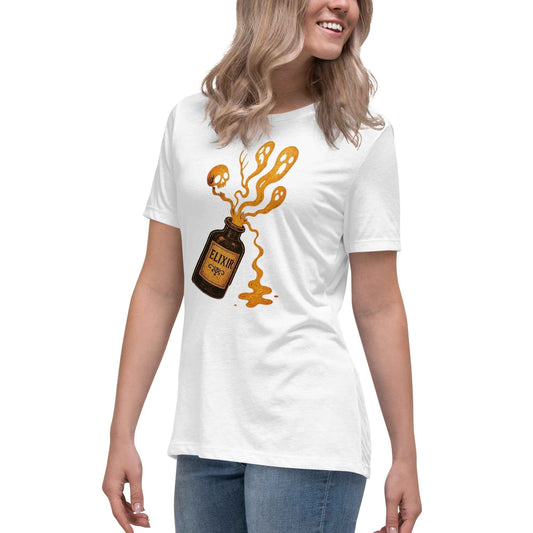 Vintage Horror Art Women's Relaxed T-Shirt
