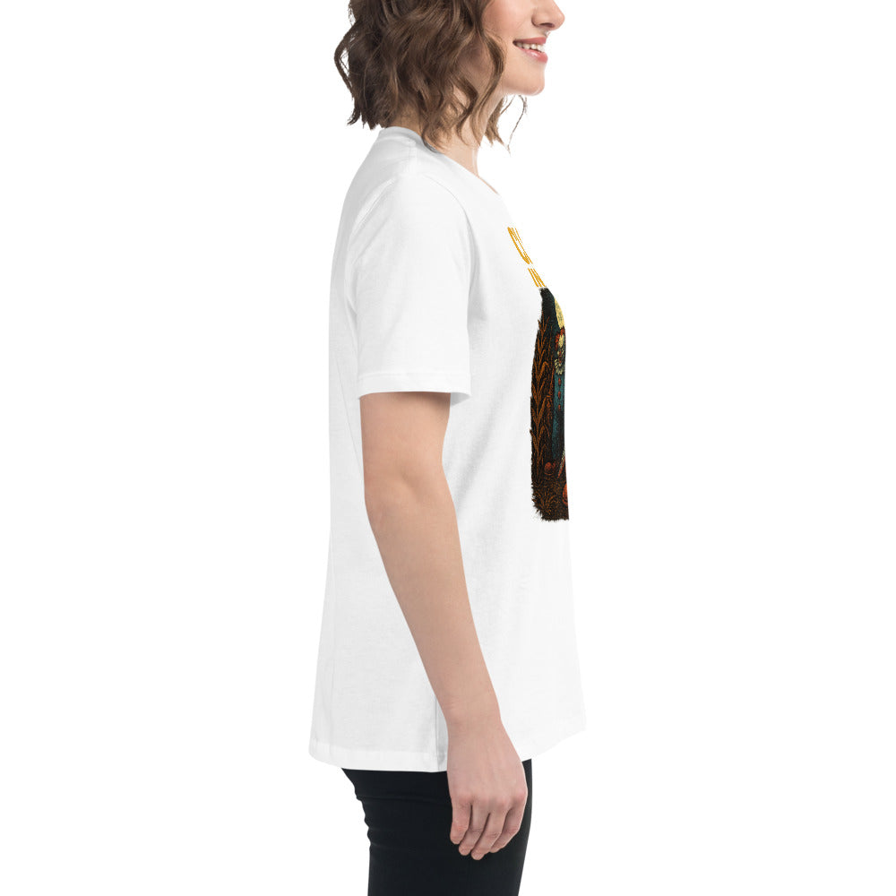 Clowns in a Cornfield Women's Relaxed T-Shirt  from Rare Plus Apparel – unique movie & pop culture inspired design.