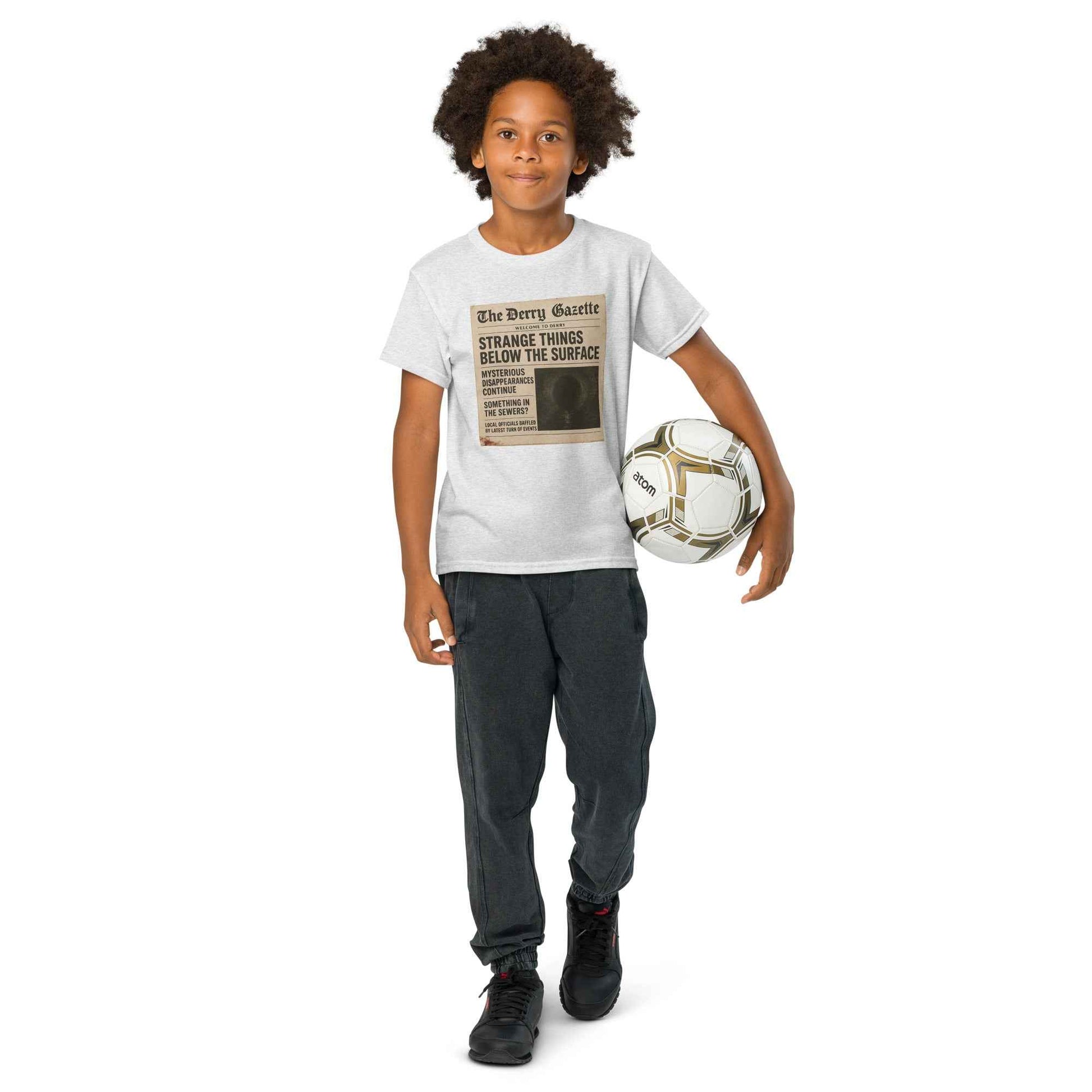 The Derry Gazette “Strange Things Below the Surface” Youth t-shirt