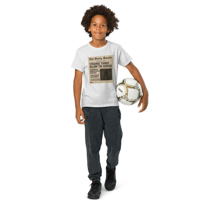 The Derry Gazette “Strange Things Below the Surface” Youth t-shirt