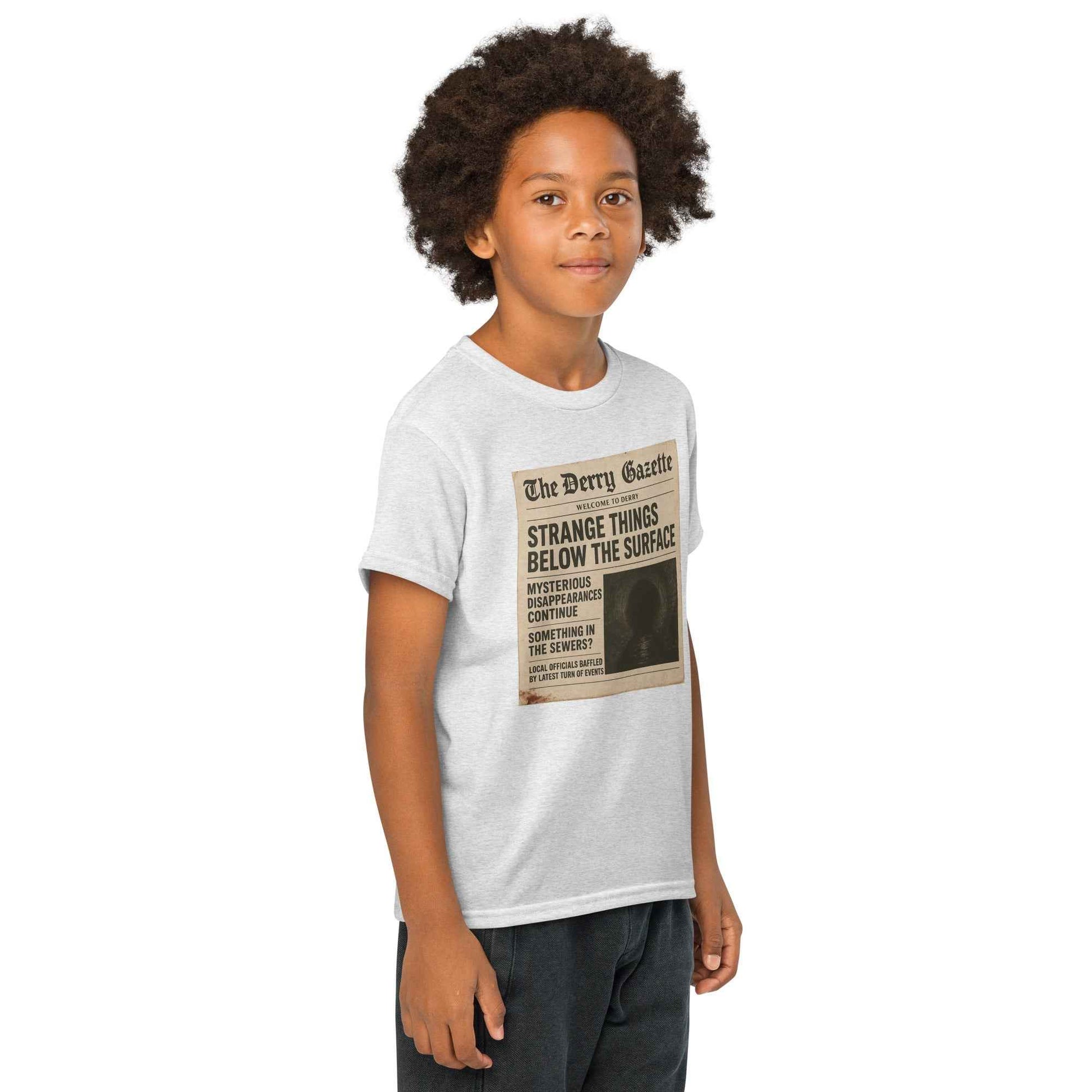The Derry Gazette “Strange Things Below the Surface” Youth t-shirt