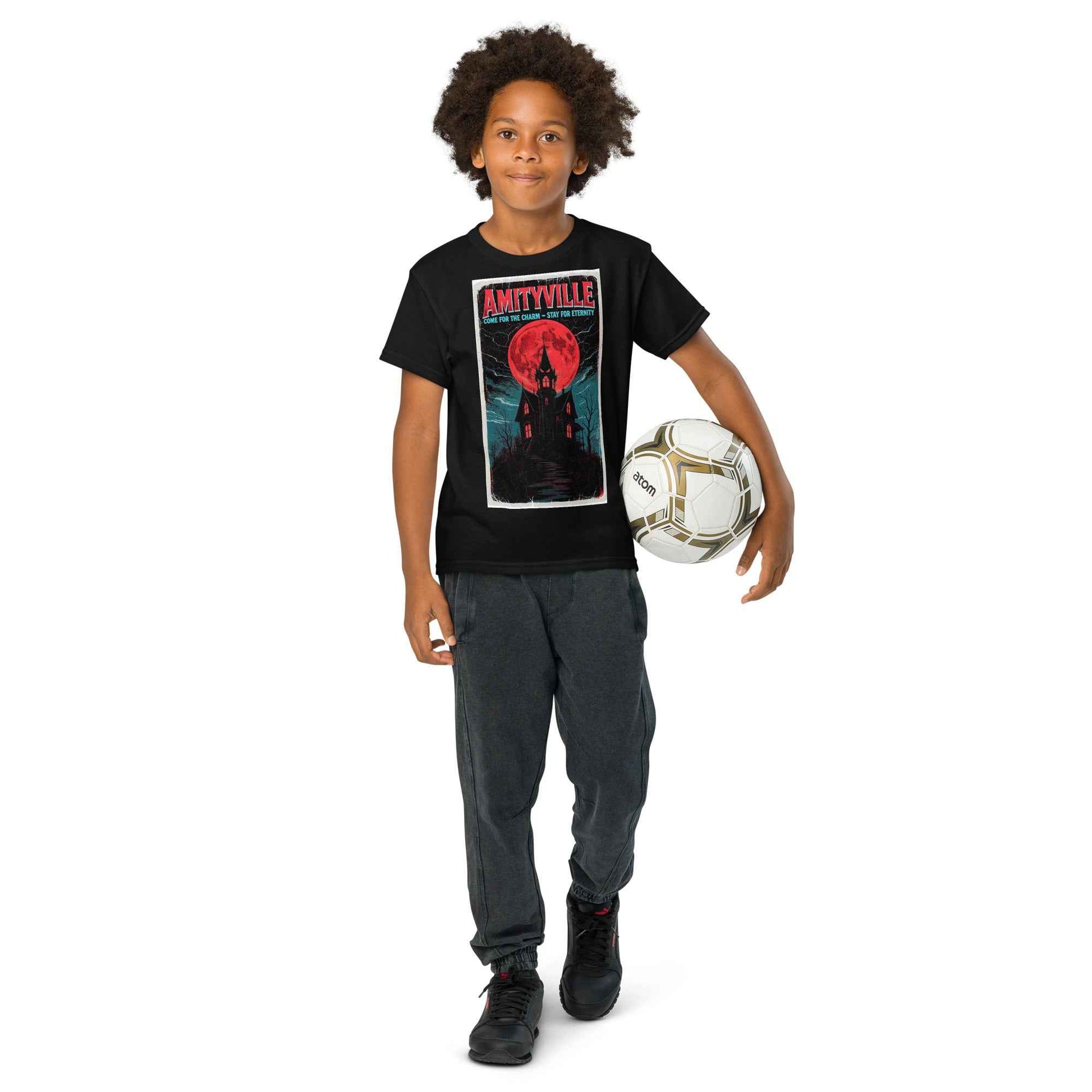Amityville — Come for the Charm, Stay for Eternity Youth t-shirt