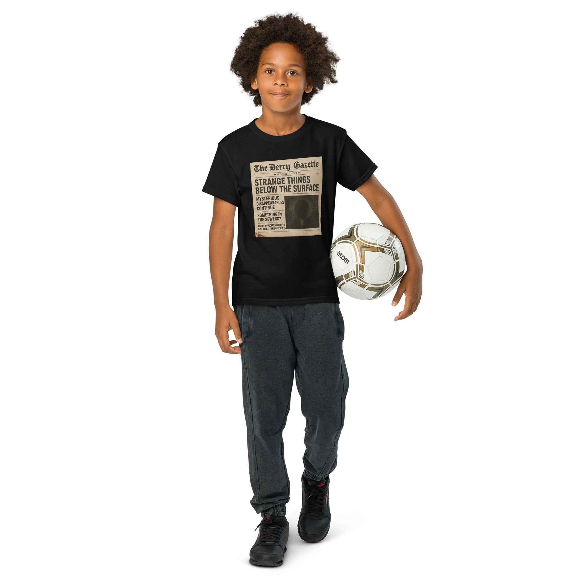 The Derry Gazette “Strange Things Below the Surface” Youth t-shirt