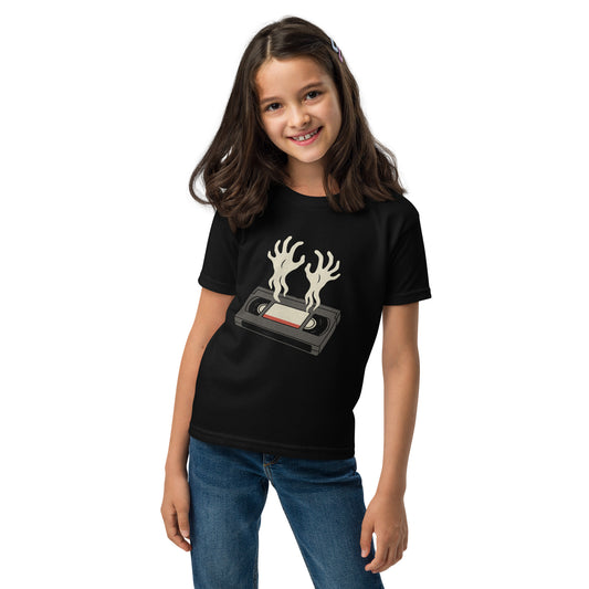 Cursed Media Youth t-shirt  from Rare Plus Apparel – unique movie & pop culture inspired design.
