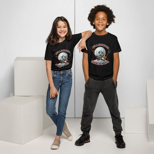 Not a Snowball’s Chance in Hell Youth t-shirt  from Rare Plus Apparel – unique movie & pop culture inspired design.