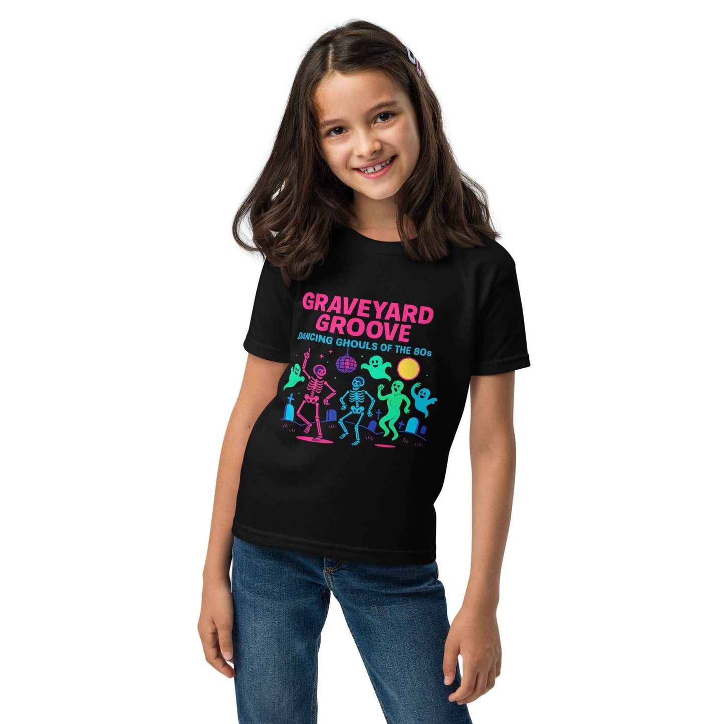 Graveyard Groove – Dancing Ghouls of the 80s Youth t-shirt
