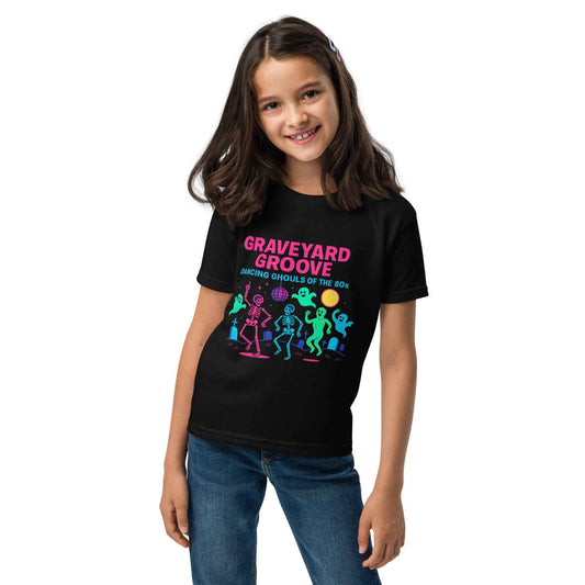 Graveyard Groove – Dancing Ghouls of the 80s Youth t-shirt