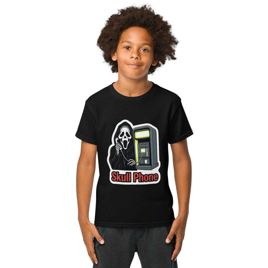 Skull Phone Skeleton Youth t-shirt