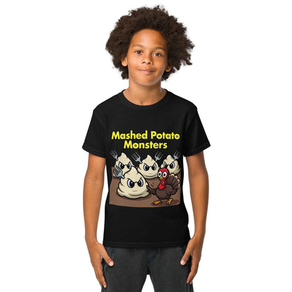 Mashed Potato Monsters Youth t-shirt