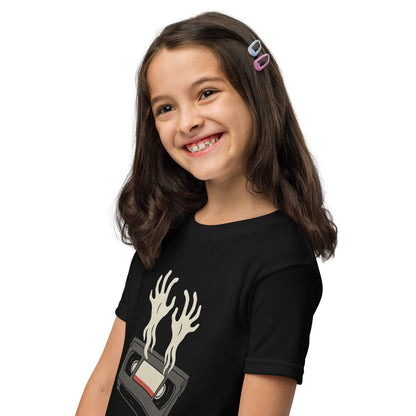 Cursed Media Youth t-shirt  from Rare Plus Apparel – unique movie & pop culture inspired design.