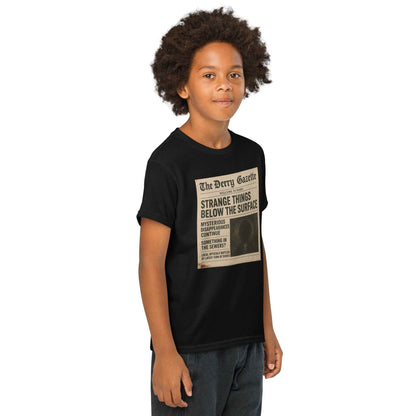 The Derry Gazette “Strange Things Below the Surface” Youth t-shirt