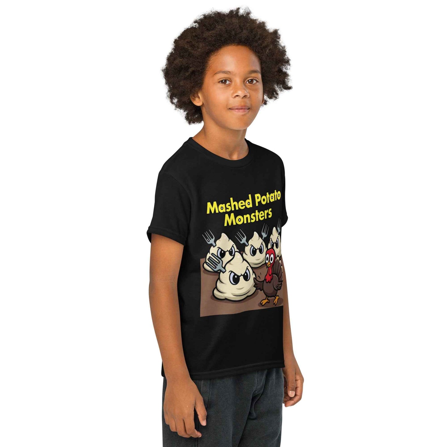 Mashed Potato Monsters Youth t-shirt