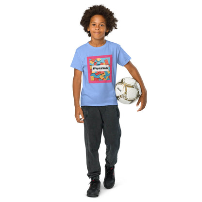 #PhysicalMedia Youth t-shirt - Rare Plus Apparel!