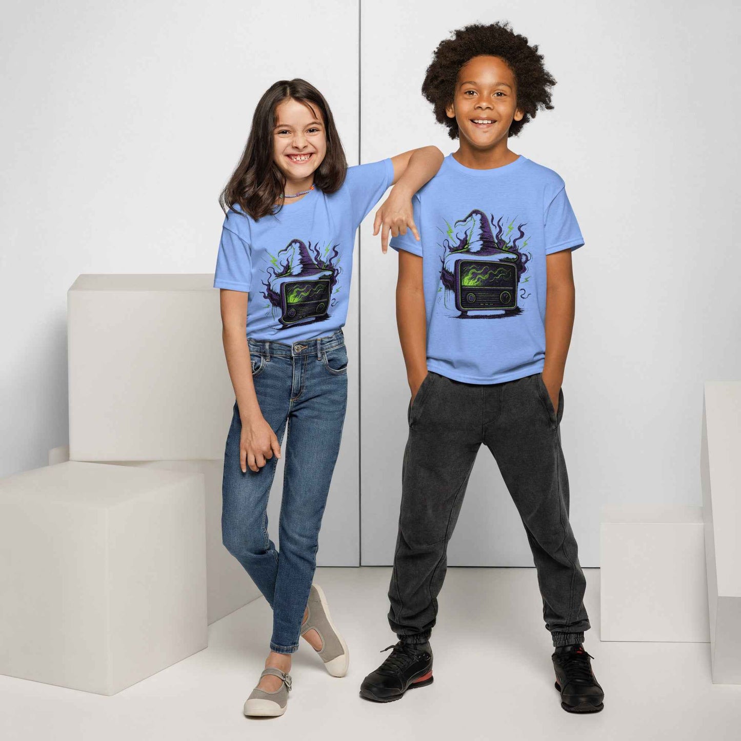 “Witching Hour Radio” Spells, Static & Screams Youth t-shirt