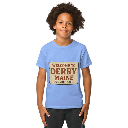 Welcome to Derry, Maine: Founded 1851 Youth t-shirt