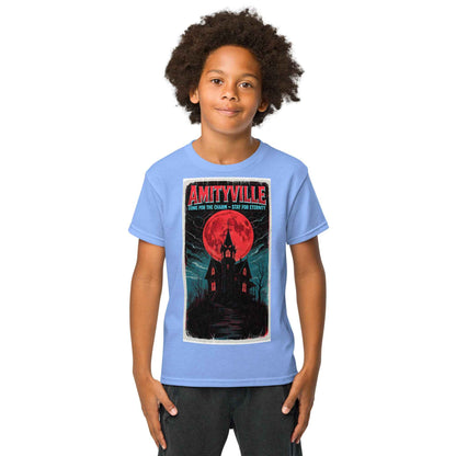 Amityville — Come for the Charm, Stay for Eternity Youth t-shirt
