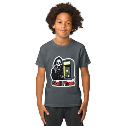 Skull Phone Skeleton Youth t-shirt