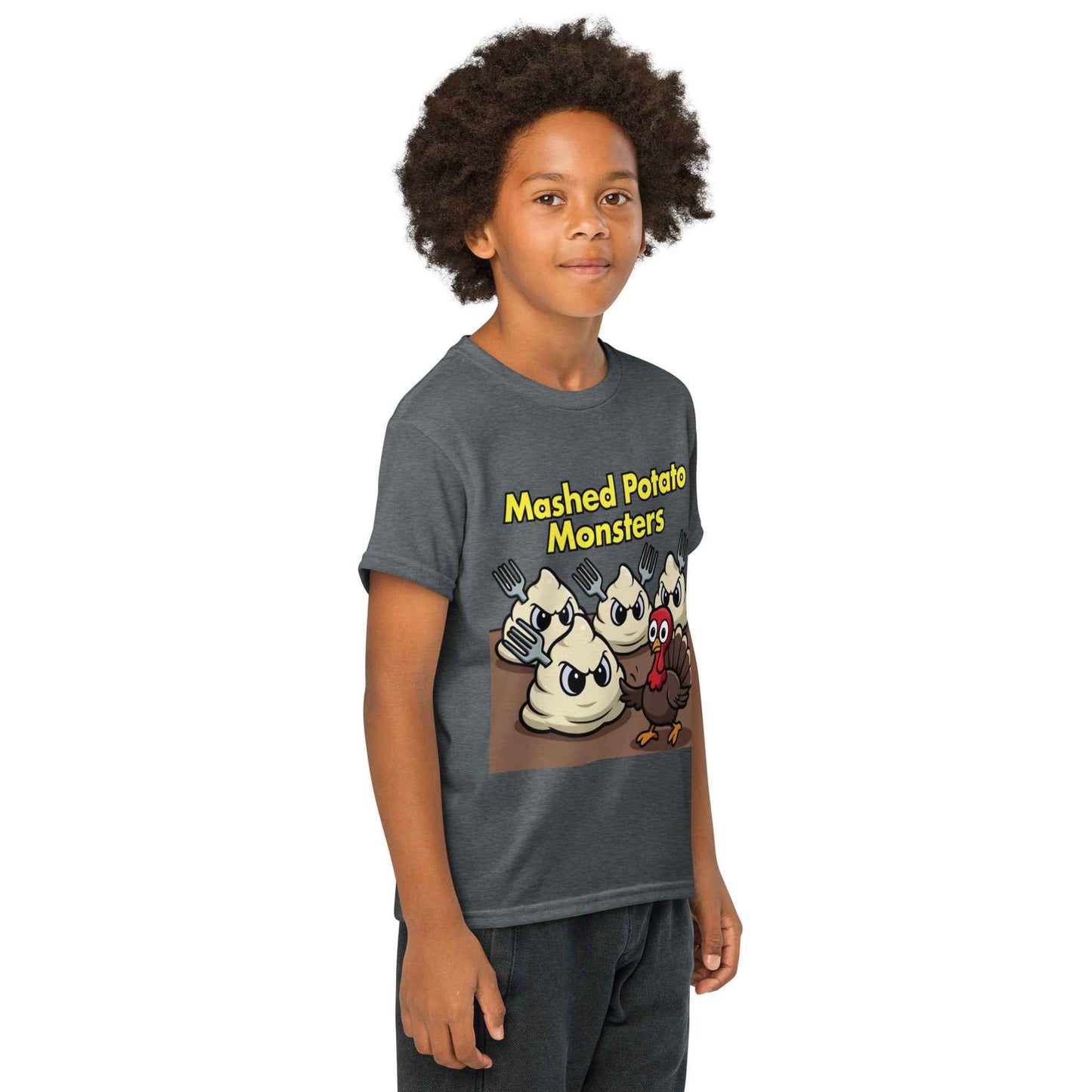 Mashed Potato Monsters Youth t-shirt