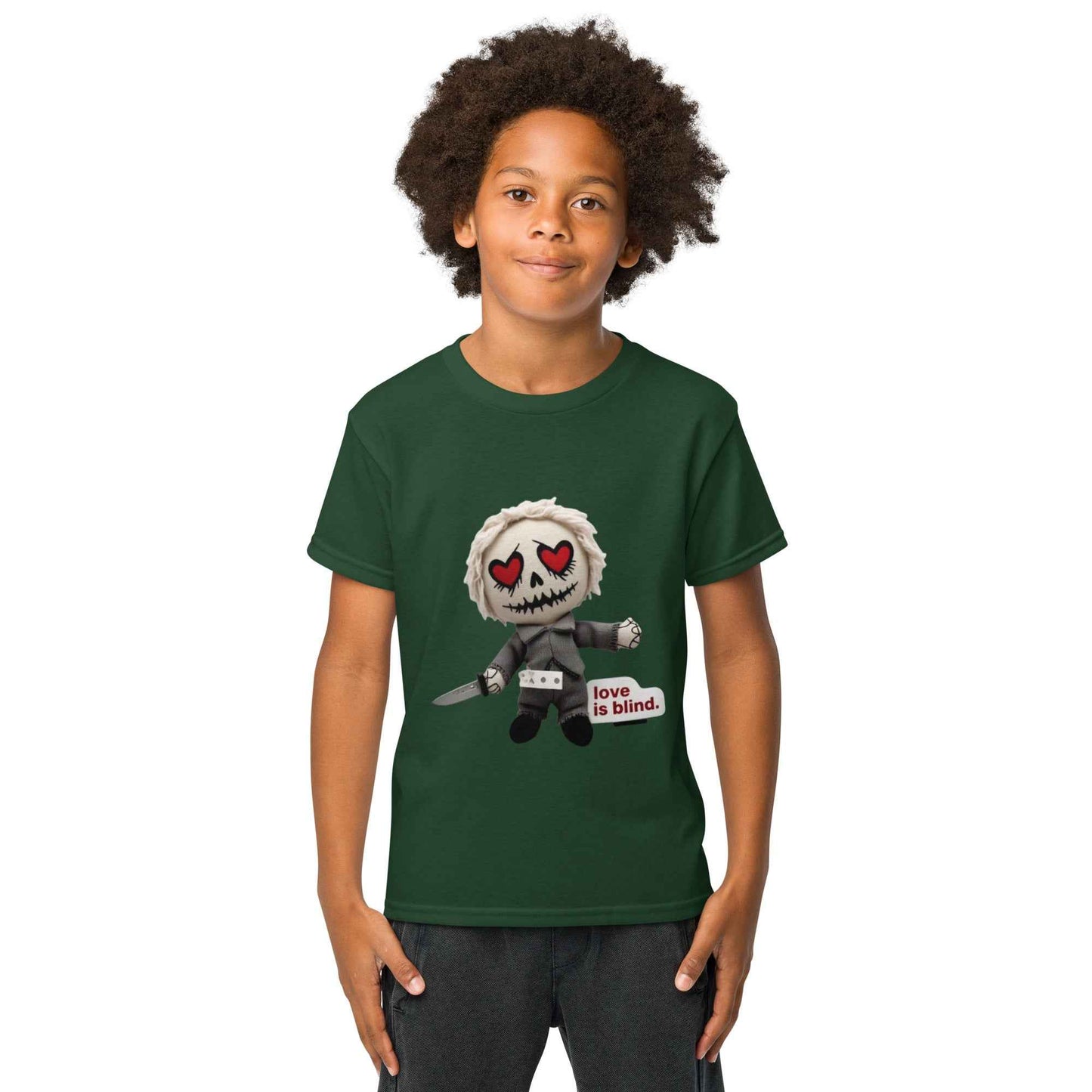 Heart Eyes! Love is Blind Youth t-shirt