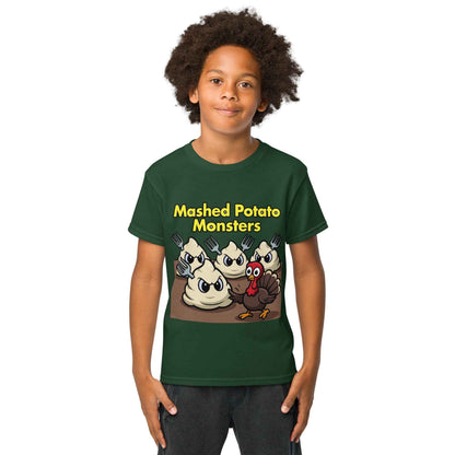Mashed Potato Monsters Youth t-shirt