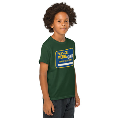 Physical Media Club Youth t-shirt  from Rare Plus Apparel – unique movie & pop culture inspired design.