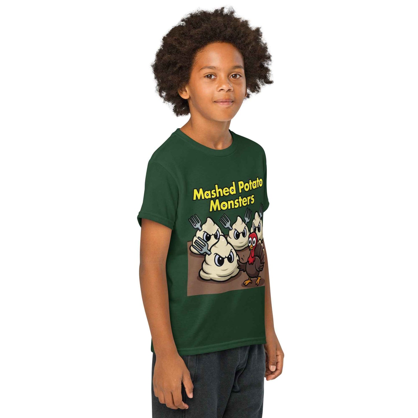 Mashed Potato Monsters Youth t-shirt