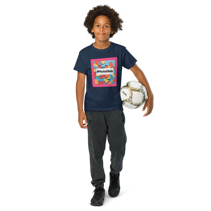 #PhysicalMedia Youth t-shirt - Rare Plus Apparel!