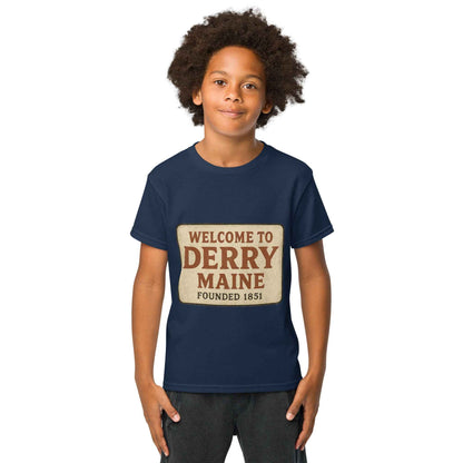 Welcome to Derry, Maine: Founded 1851 Youth t-shirt
