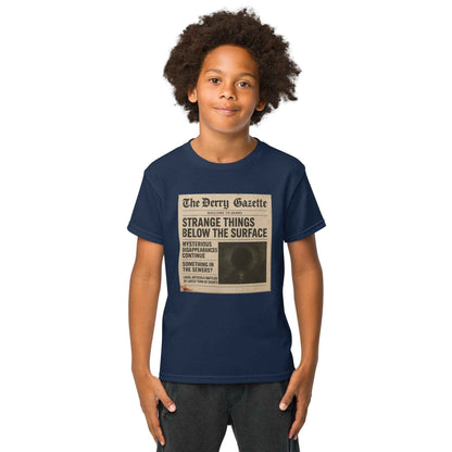The Derry Gazette “Strange Things Below the Surface” Youth t-shirt