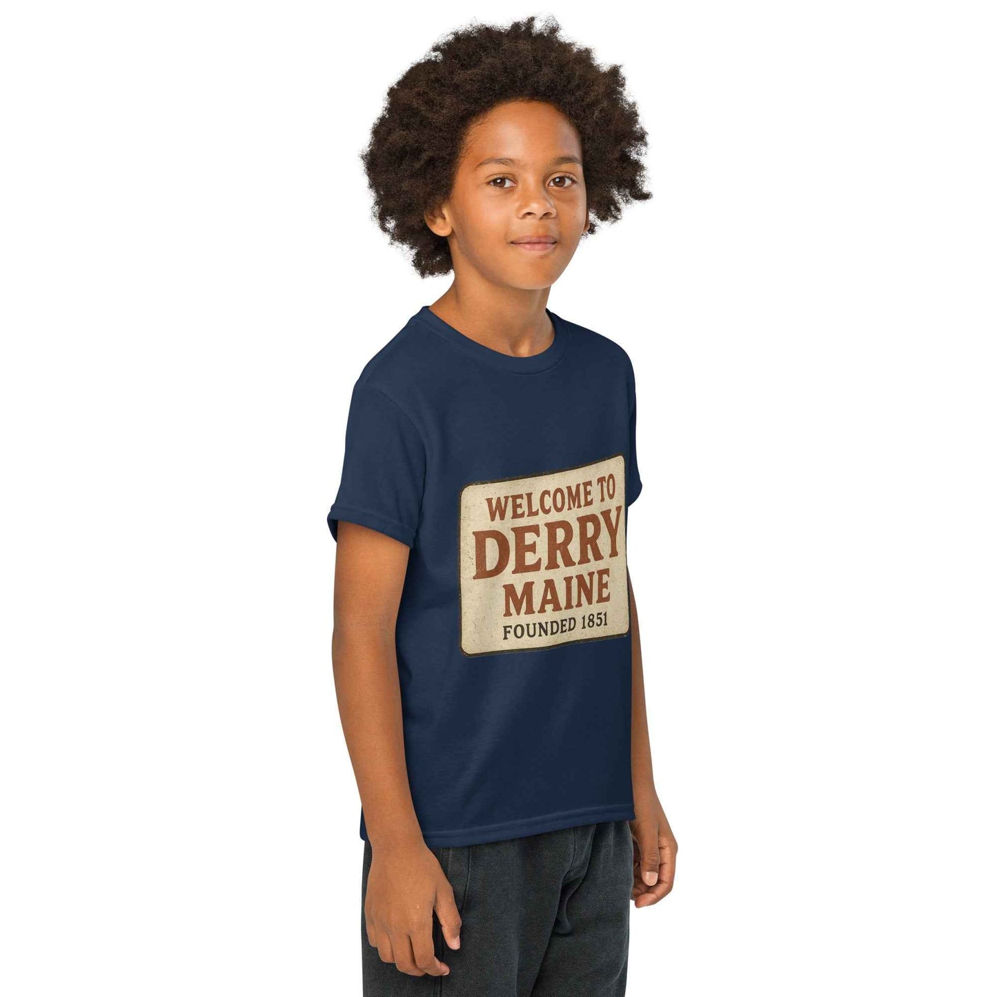 Welcome to Derry, Maine: Founded 1851 Youth t-shirt