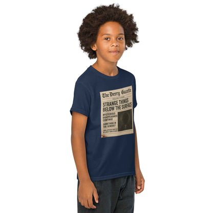 The Derry Gazette “Strange Things Below the Surface” Youth t-shirt