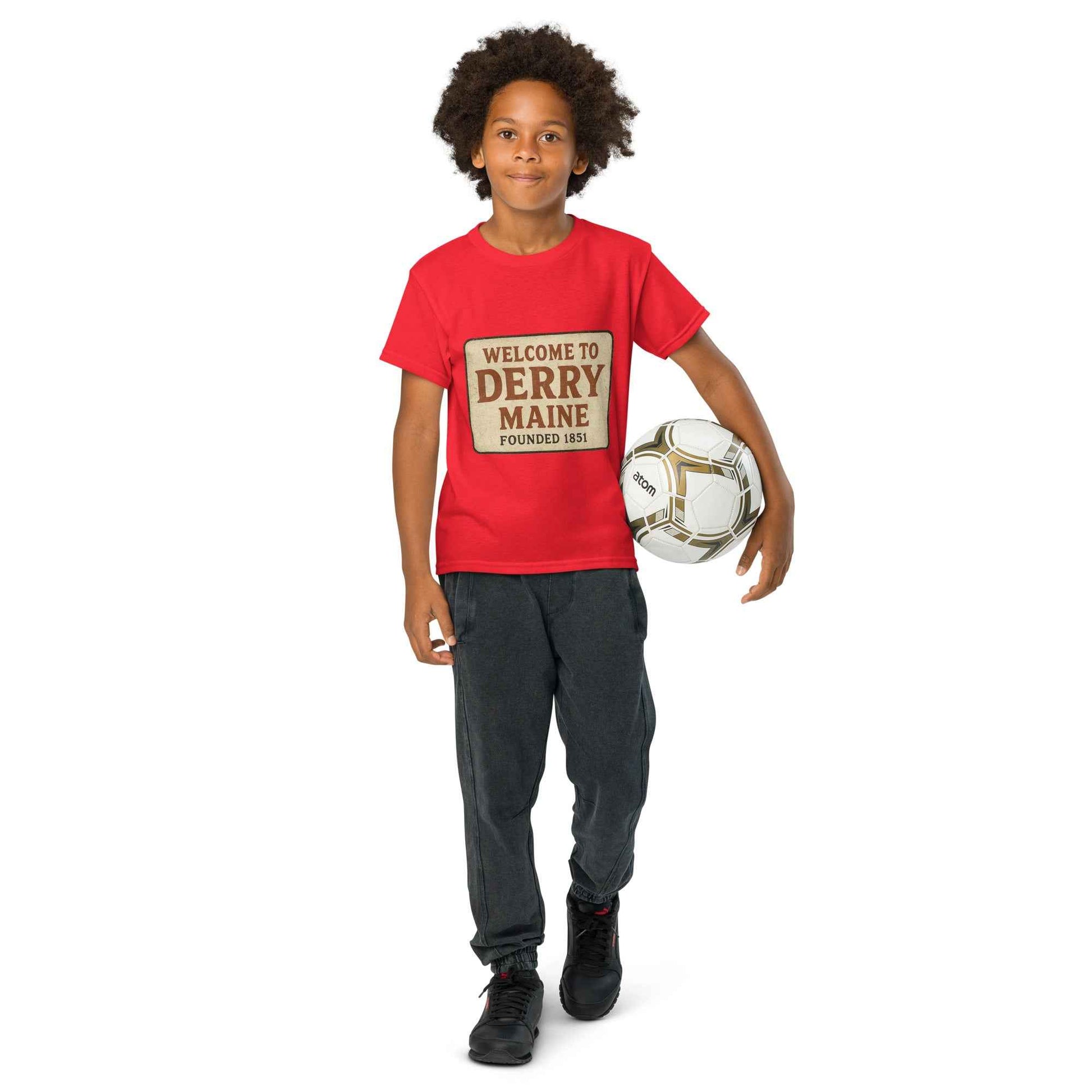 Welcome to Derry, Maine: Founded 1851 Youth t-shirt