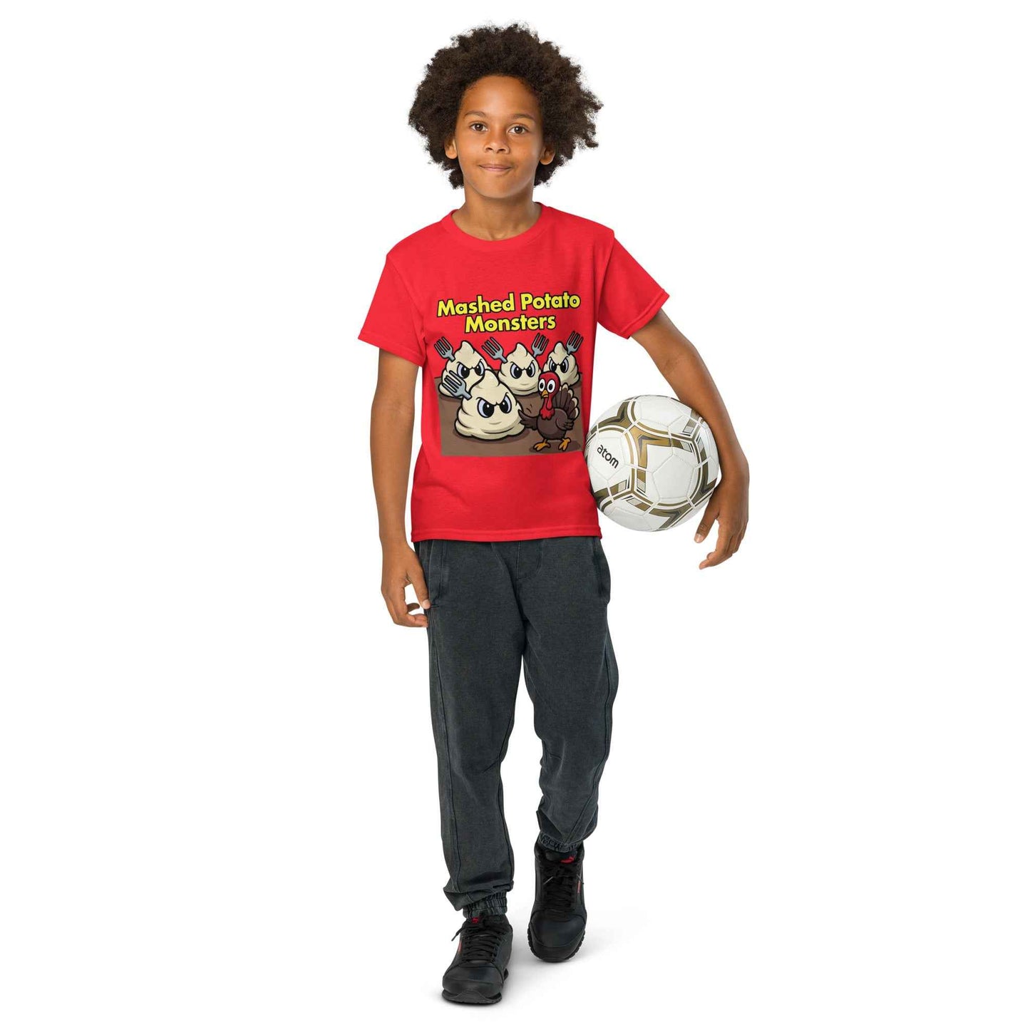 Mashed Potato Monsters Youth t-shirt
