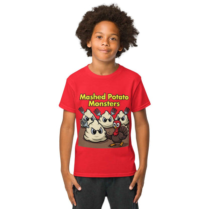 Mashed Potato Monsters Youth t-shirt