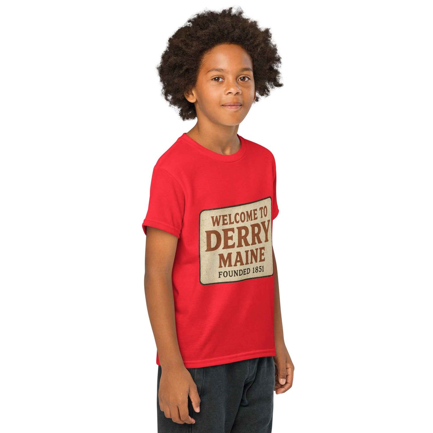 Welcome to Derry, Maine: Founded 1851 Youth t-shirt